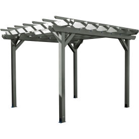 Bodhi 10' x 12' Pergola, Coastal Teak