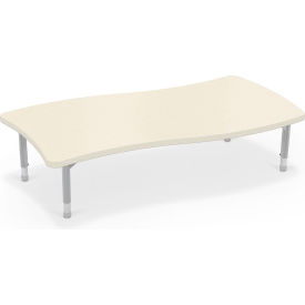 Hierarchy Creator Rectangle Table, Youth Height, Neutral Weft, Matching Edge
