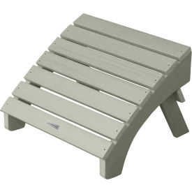 Folding Adirondack Ottoman, Eucalyptus