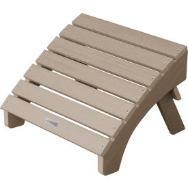 Folding Adirondack Ottoman, Woodland Brown