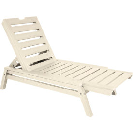 Crestone Chaise Lounge, Whitewash