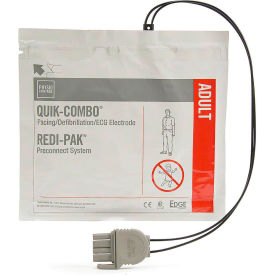 Electrode QUIK-COMBO with REDI-PAK Preconnect, White