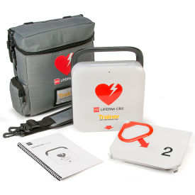 CR2 AED Trainer (English), White/Red