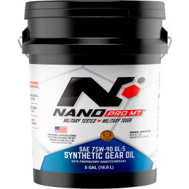 Nano Pro 75W-90 Finished Synthetic Gear Oil, 640 oz. Pail