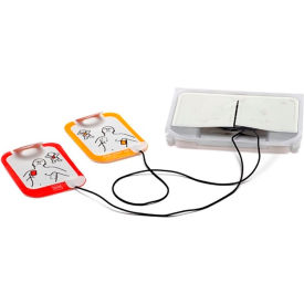 CR2 Adult/Child Quick-Step Electrode Pad Set, Red/Yellow