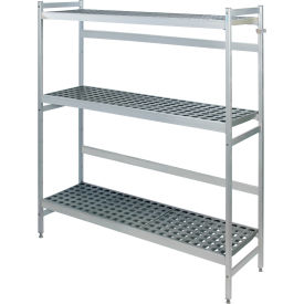 3-Tier Keg Rack Unit, 38"W x 18"D x 71"H, 2000 lb Capacity