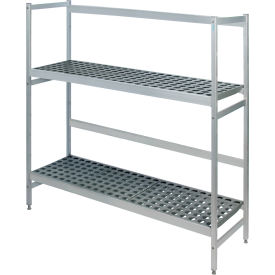 2-Tier Keg Rack Unit, 59"W x 18"D x 57"H, 2000 lb Capacity