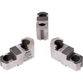 Hard Top Jaws For 6" Scroll Chuck, 3-Jaw 3 Piece Set