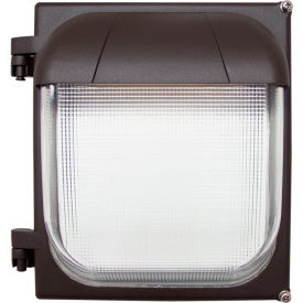 Commercial Tunable LED Wall Pack, 20/40/60W, 8100 Lumens, 3500-4000-5000K, Bronze