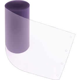 Replacement Strip For Strip Curtain Doors, 0.08" Thick, 1'W x 8'H, Clear, 5/Pack