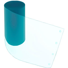 Replacement Strip For Strip Curtain Doors, 0.08" Thick, 8'W x 7'H, Clear, 5/Pack