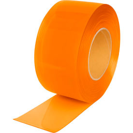 PVC Roll, Smooth, 0.08" Thick, 8"W x 150'H, Orange