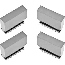 Soft Blank Jaws For 8" Scroll Chuck, 4 Piece Set