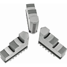 Hard Solid ID Jaws For 3" Scroll Chuck, 3-Jaw, 3 Piece Set