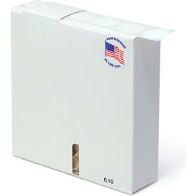 Cryo Label 19mm Dots For 15-50mL Tubes, White, 1000/Roll