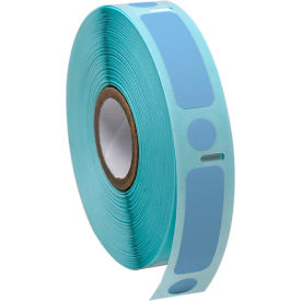 Cryo Label/Dot Combo, 38x13mm & 9.5mm Dot For 2.0mL Tubes, Blue, 500/Roll