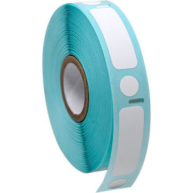 Cryo Label/Dot Combo, 38x13mm & 9.5mm Dot For 2.0mL Tubes, White, 500/Roll