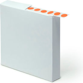 Cryo Label 9.5mm Dots For 0.5-1.5mL Tubes, Orange, 1000/Roll