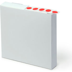 Cryo Label 9.5mm Dots For 0.5-1.5mL Tubes, Red, 1000/Roll