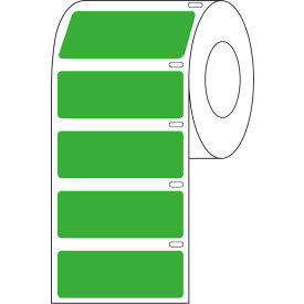 Cryo Direct Thermal Label, 51x19mm For Large Tubes, Green, 500/Roll