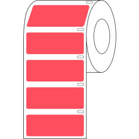 Cryo Direct Thermal Label, 51x19mm For Large Tubes, Red, 500/Roll