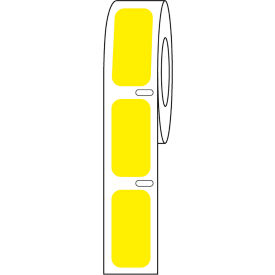 Cryo Direct Thermal Label, 27x13mm For Cryogenic Vials, Yellow, 1000/Roll