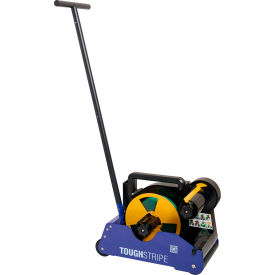 Toughstripe Floor Tape Applicator, 18"L x 10"W x 48"H, Black/Blue/Yellow