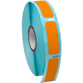 Cryo Direct Thermal Label, 38x13mm For Cryogenic Vials, Orange, 750/Roll