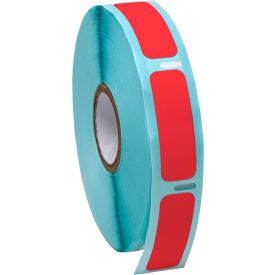 Cryo Direct Thermal Label, 38x13mm For Cryogenic Vials, Red, 750/Roll