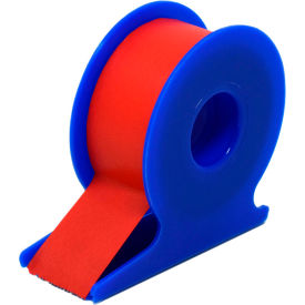 Labeling Tape Dispenser For 500", Handheld, Plastic, Blue