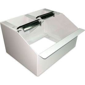 Labeling Tape Dispenser For 500", 5" x 6-1/2", White