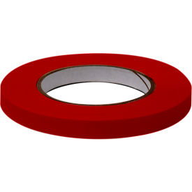 Labeling Tape, 1/2" x 60 Yds., Dark Red, 6 Rolls/Case