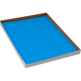 Cryo 67 x 25mm For Racks & Boxes, Blue, 20 Sheets, 30 Label/Sheets