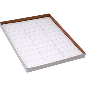Cryo 67 x 25mm For Racks & Boxes, White, 20 Sheets, 30 Label/Sheets