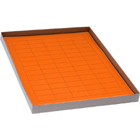 Cryo 38 x 19mm For General Use, Orange, 20 Sheets, 60 Label/Sheets