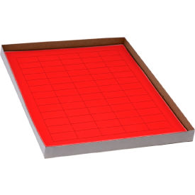 Cryo 38 x 19mm For General Use, Red, 20 Sheets, 60 Label/Sheets
