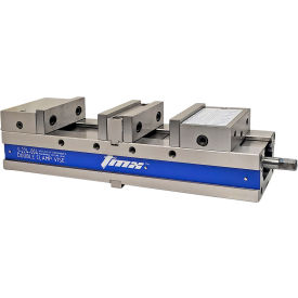 Double Station Vise, 4" Jaw Width, 3-9/16" Jaw Opening