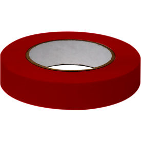 Labeling Tape, 1" x 60 Yds., Dark Red, 3 Rolls/Case