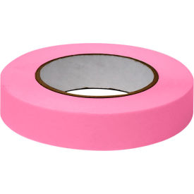Labeling Tape, 1" x 60 Yds., Rose, 3 Rolls/Case