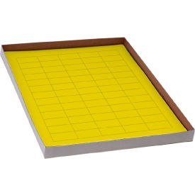 Cryo 38 x 19mm For General Use, Yellow, 20 Sheets, 60 Label/Sheets