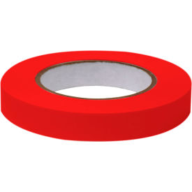 Labeling Tape, 3/4" x 60 Yds., Red, 4 Rolls/Case