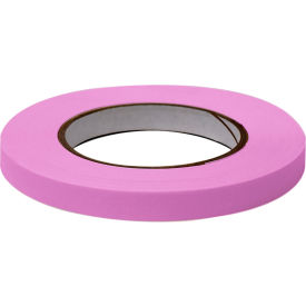 Labeling Tape, 1/2" x 60 Yds., Magenta, 6 Rolls/Case
