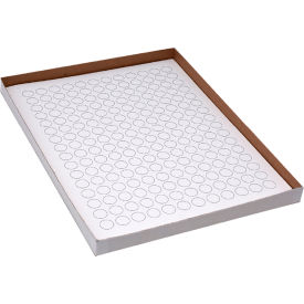 Cryo 13mm Dots For 1.5-2mL Tubes, White, 20 Sheets, 192 Label/Sheets