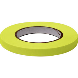 Labeling Tape, 1/2" x 60 Yds., Chartreuse, 6 Rolls/Case