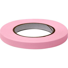 Labeling Tape, 1/2" x 60 Yds., Pink, 6 Rolls/Case