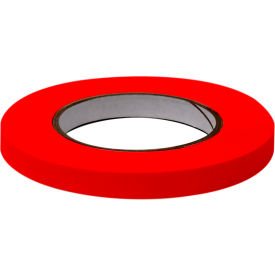 Labeling Tape, 1/2" x 60 Yds., Red, 6 Rolls/Case