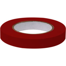 Labeling Tape, 3/4" x 60 Yds., Dark Red, 4 Rolls/Case