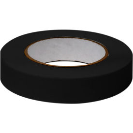 Labeling Tape, 1" x 60 Yds., Black, 3 Rolls/Case