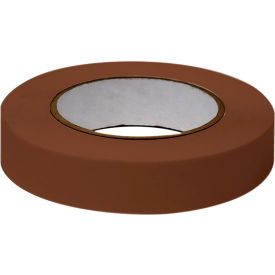 Labeling Tape, 1" x 60 Yds., Brown, 3 Rolls/Case