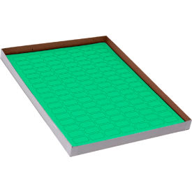 Cryo 24 x 13mm For 0.5mL Tubes, Green, 20 Sheets, 119 Labels/Sheet